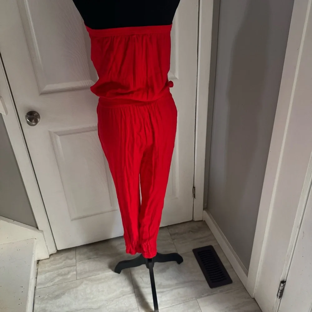Talula Red Jumpsuit - Picture 4 of 7